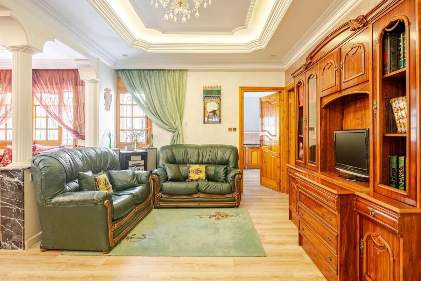 Rabat-Sale Big Apartment With Parking Near Airport Exterior photo