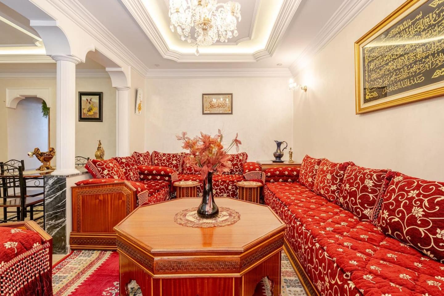 Rabat-Sale Big Apartment With Parking Near Airport Exterior photo